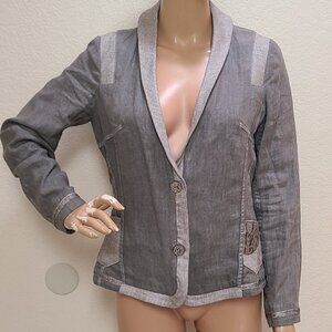 Gray Women's Blazer